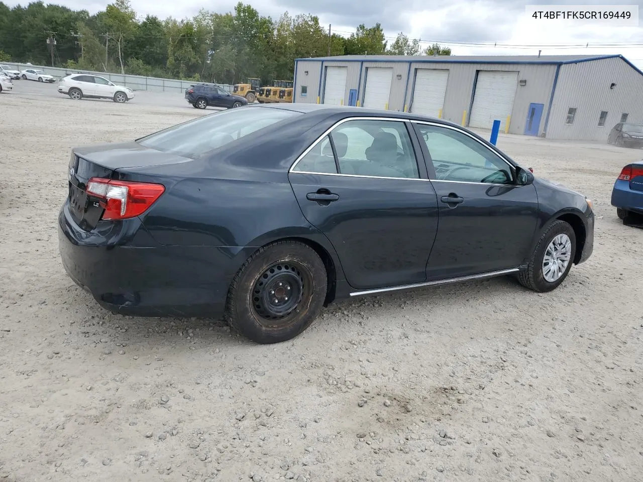 2012 Toyota Camry Base VIN: 4T4BF1FK5CR169449 Lot: 72934514