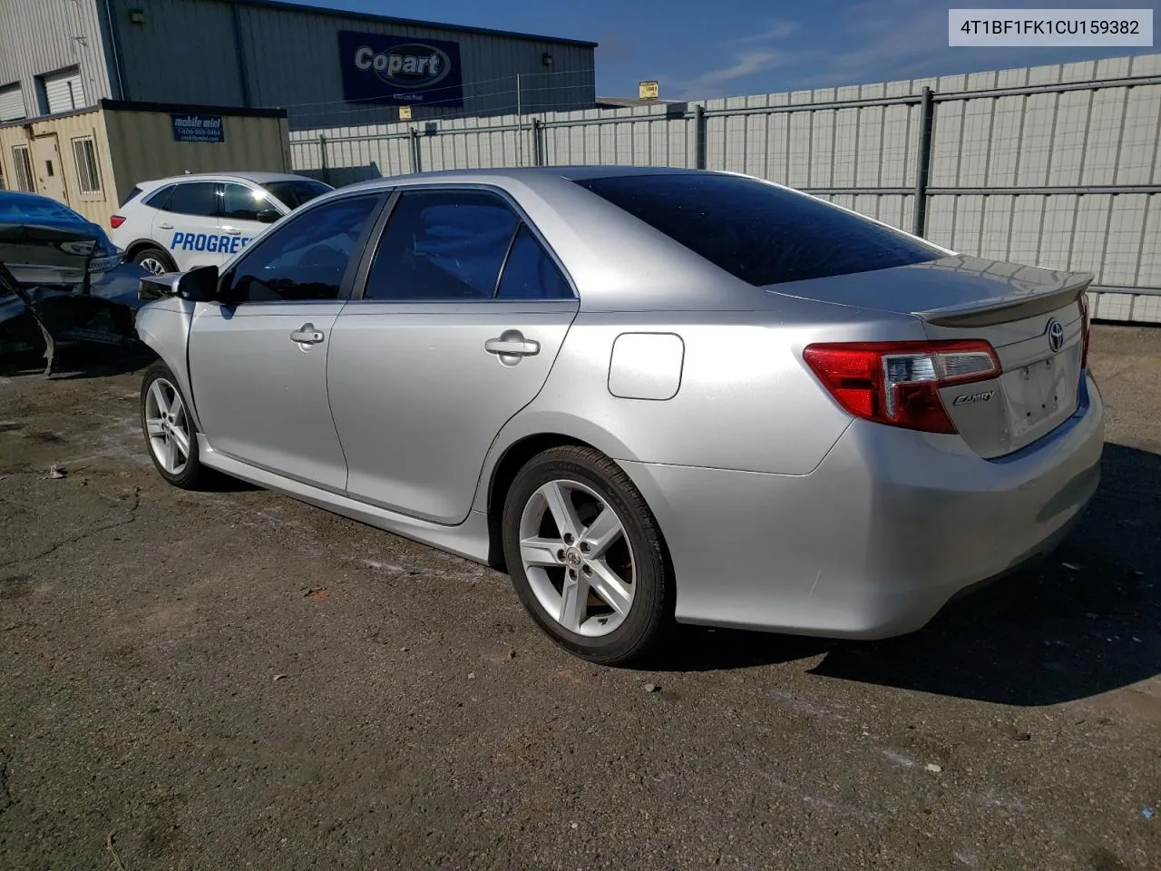 2012 Toyota Camry Base VIN: 4T1BF1FK1CU159382 Lot: 72997854