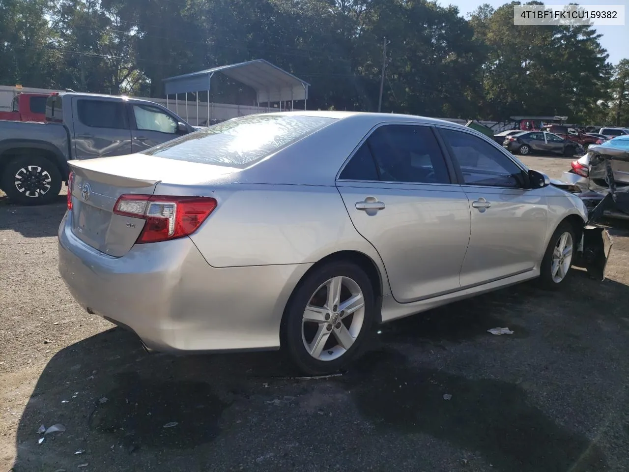 2012 Toyota Camry Base VIN: 4T1BF1FK1CU159382 Lot: 72997854