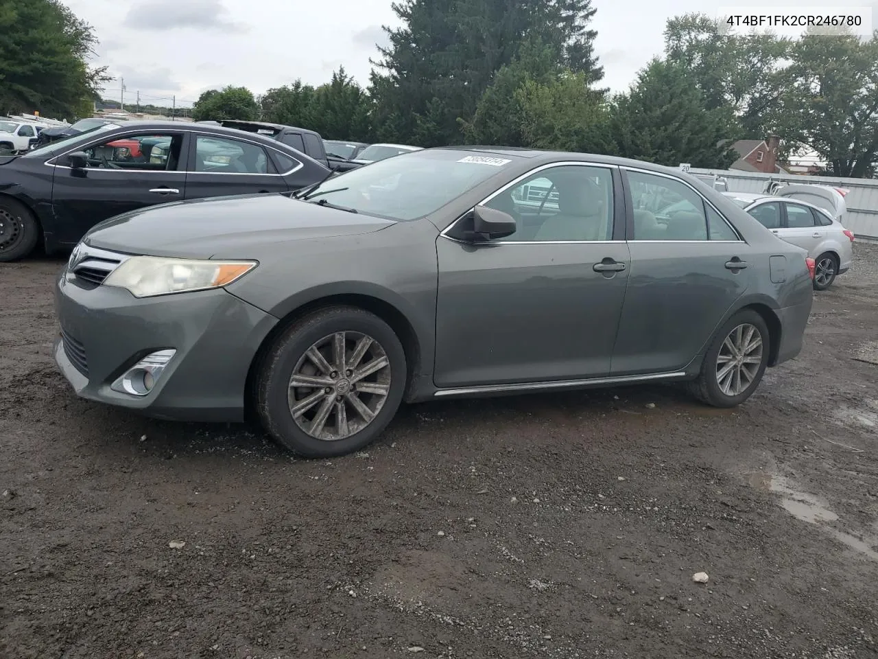 4T4BF1FK2CR246780 2012 Toyota Camry Base