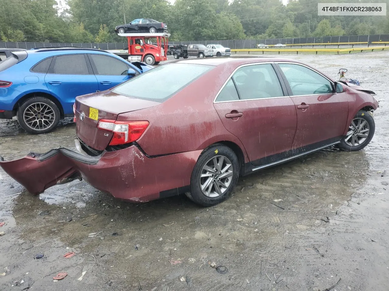 2012 Toyota Camry Base VIN: 4T4BF1FK0CR238063 Lot: 73119154