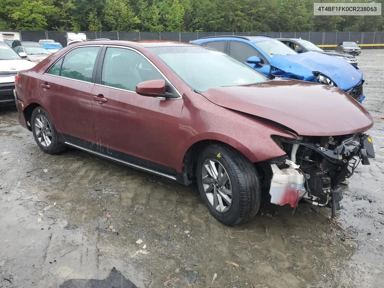 2012 Toyota Camry Base VIN: 4T4BF1FK0CR238063 Lot: 73119154