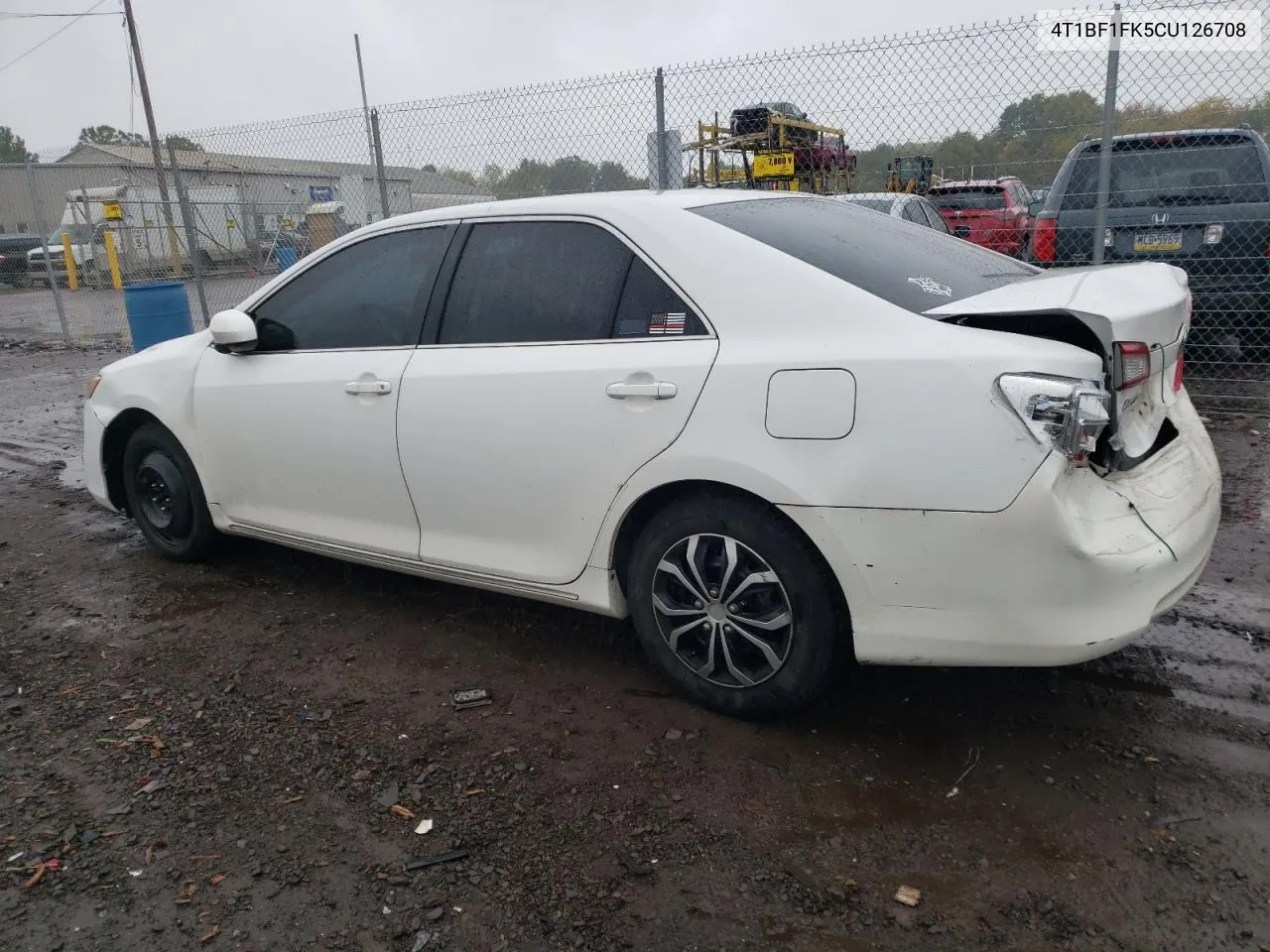 2012 Toyota Camry Base VIN: 4T1BF1FK5CU126708 Lot: 73132944