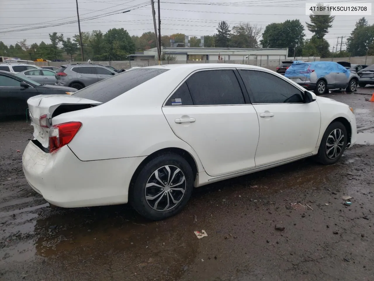 2012 Toyota Camry Base VIN: 4T1BF1FK5CU126708 Lot: 73132944