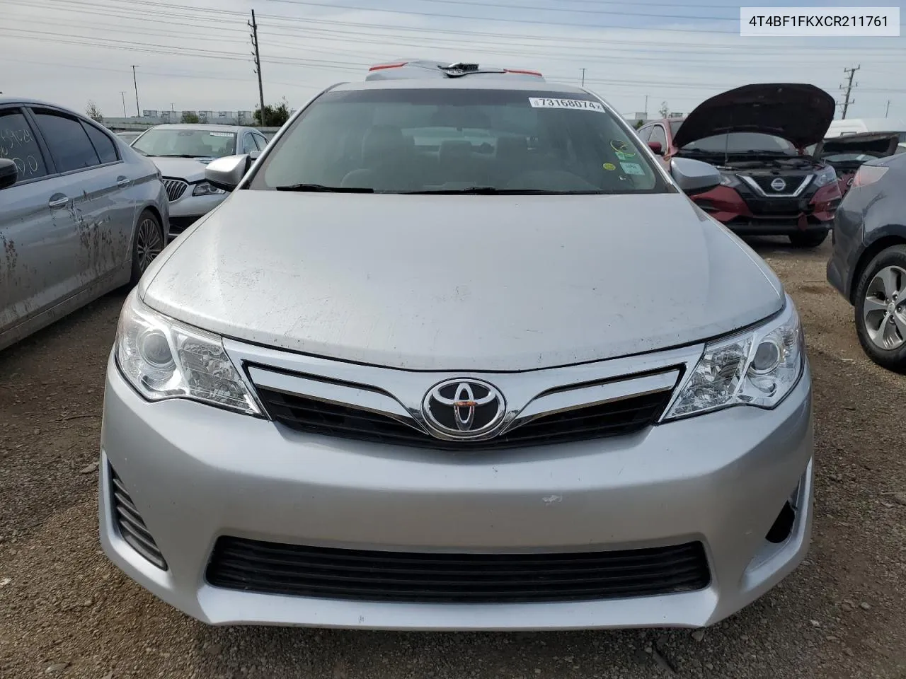 4T4BF1FKXCR211761 2012 Toyota Camry Base