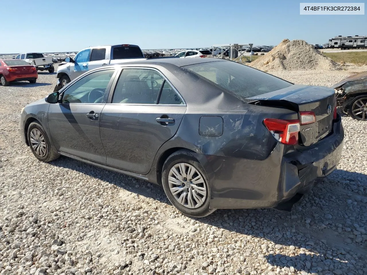 2012 Toyota Camry Base VIN: 4T4BF1FK3CR272384 Lot: 73181374