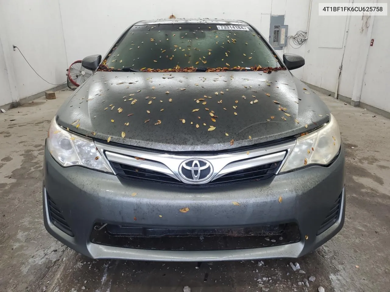 2012 Toyota Camry Base VIN: 4T1BF1FK6CU625758 Lot: 73314184