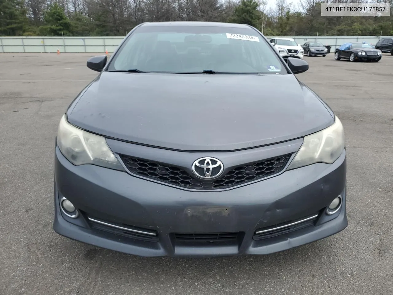 2012 Toyota Camry Base VIN: 4T1BF1FK3CU175857 Lot: 73345934