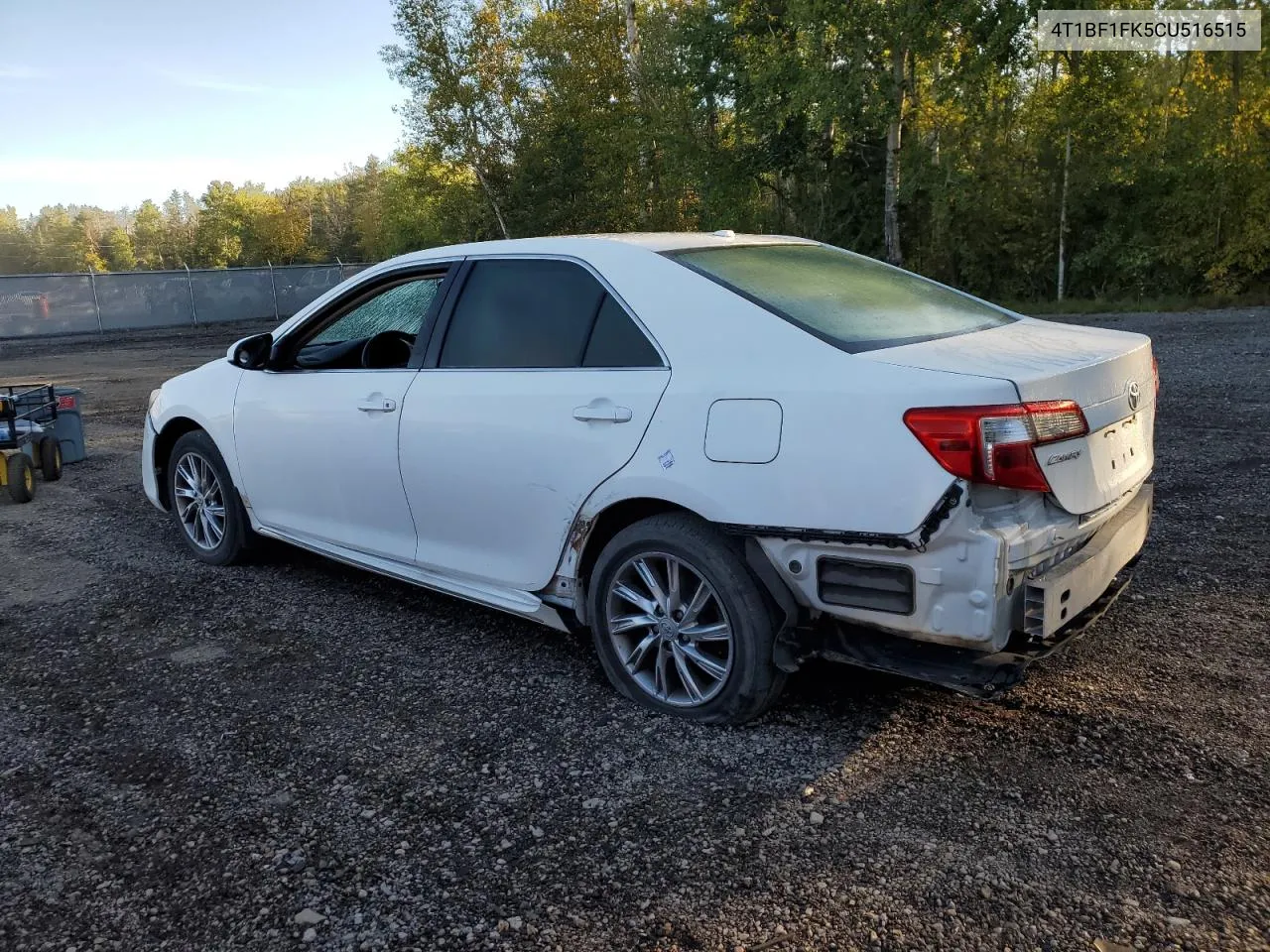 2012 Toyota Camry Base VIN: 4T1BF1FK5CU516515 Lot: 73357494