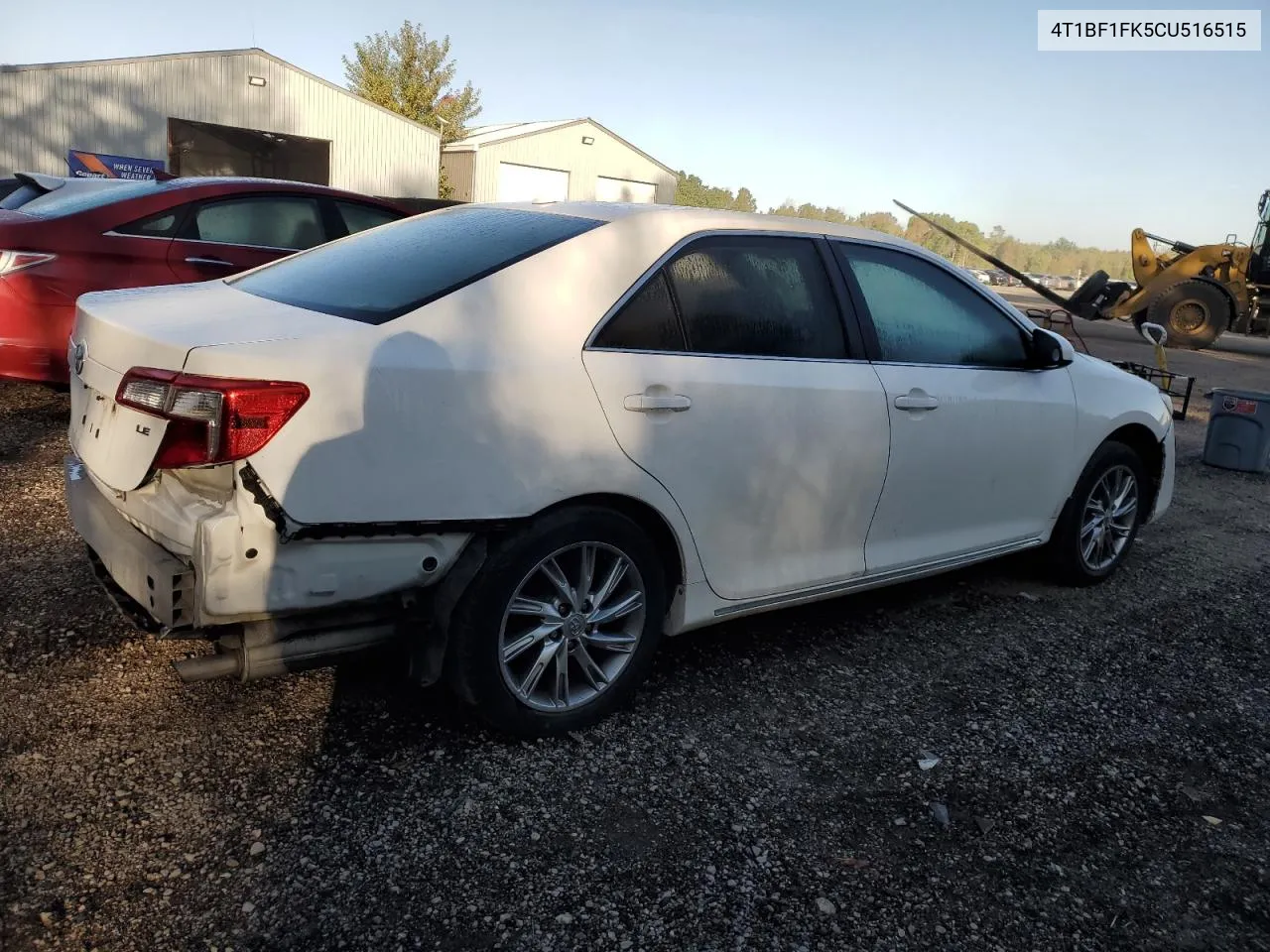 2012 Toyota Camry Base VIN: 4T1BF1FK5CU516515 Lot: 73357494