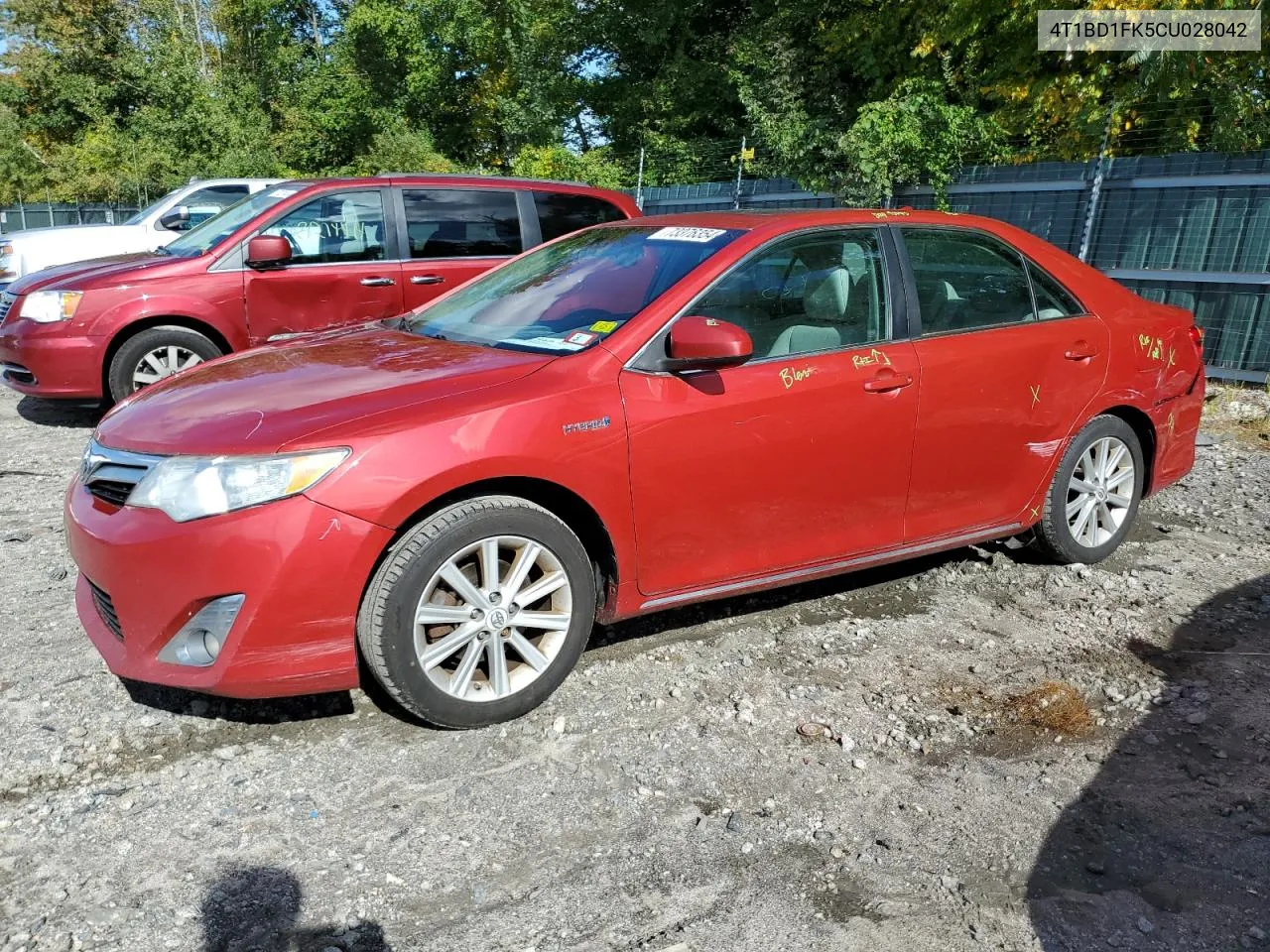 4T1BD1FK5CU028042 2012 Toyota Camry Hybrid