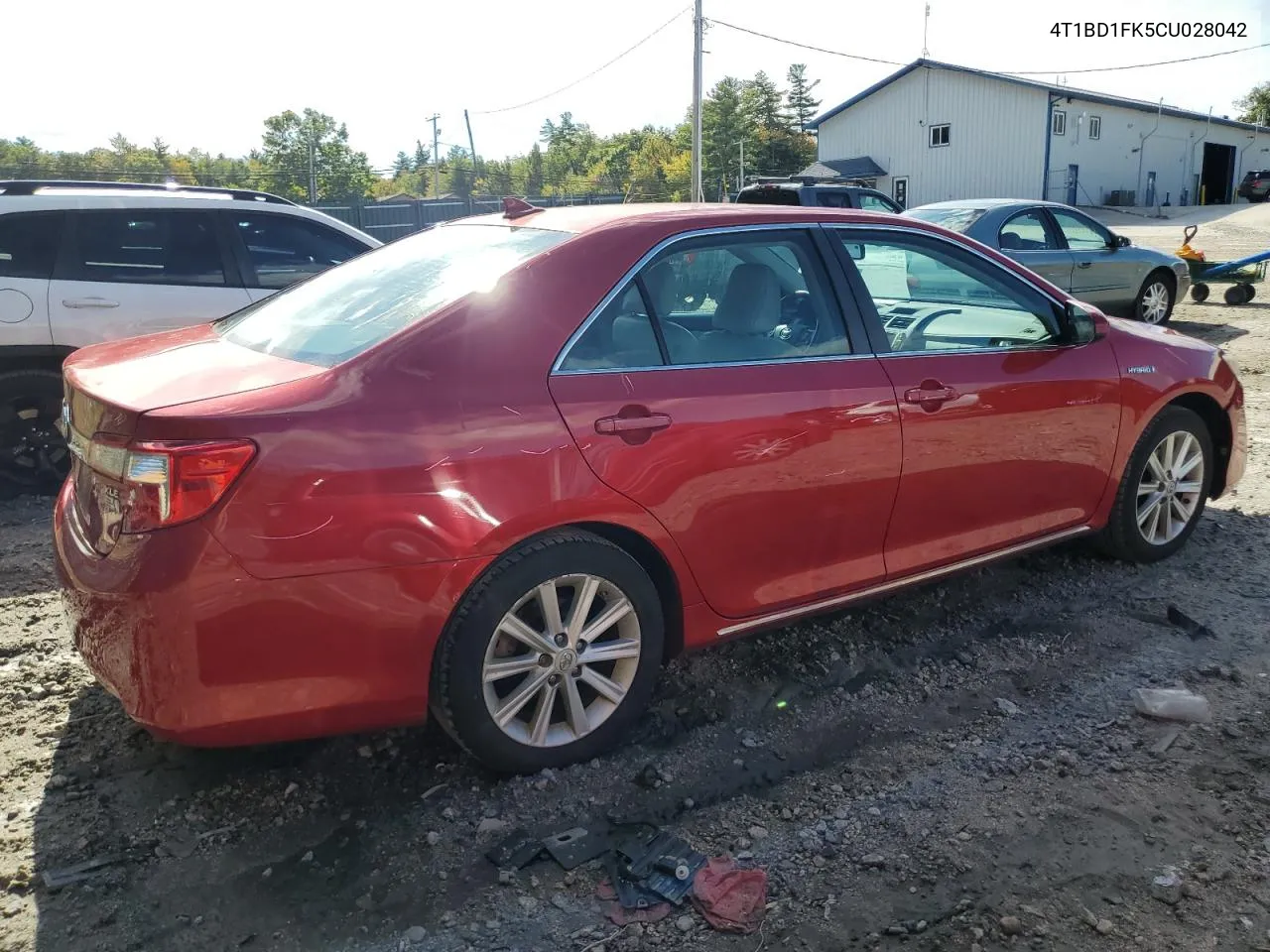 2012 Toyota Camry Hybrid VIN: 4T1BD1FK5CU028042 Lot: 73376354