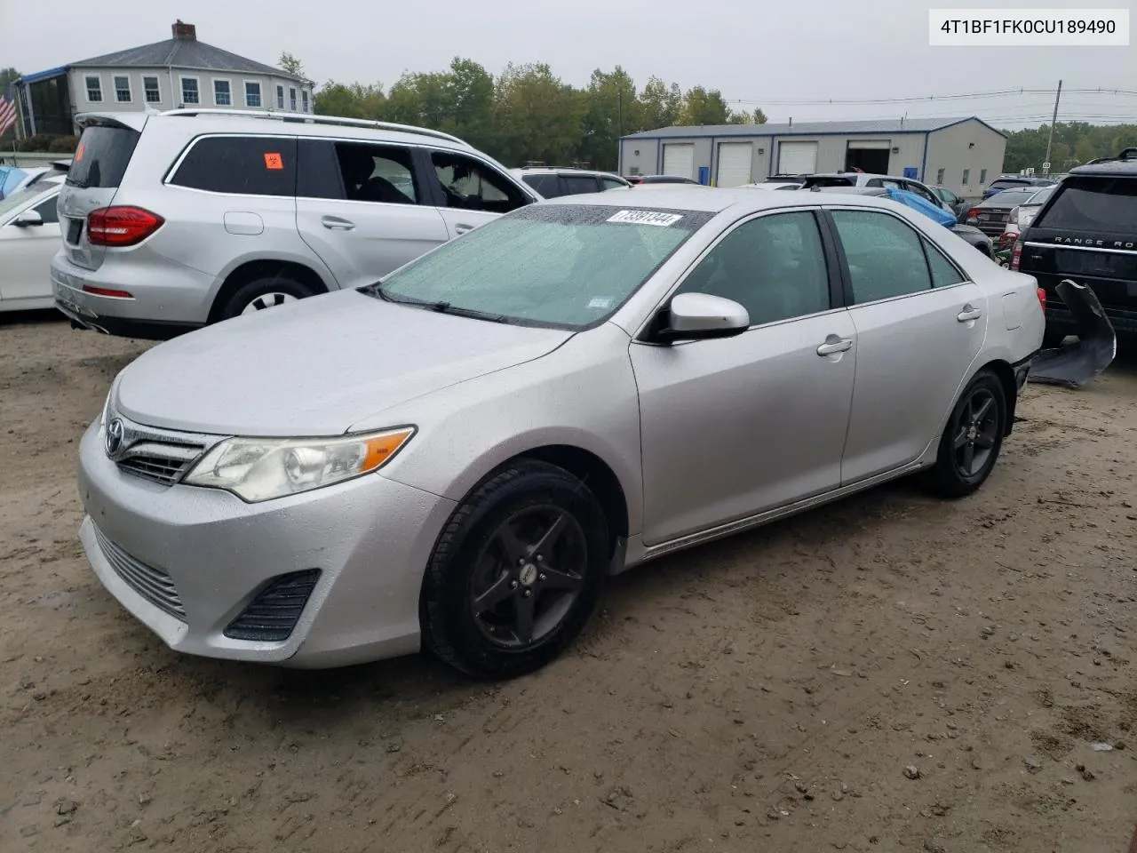 2012 Toyota Camry Base VIN: 4T1BF1FK0CU189490 Lot: 73391344