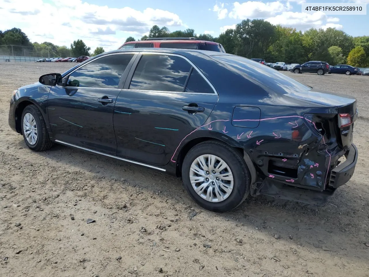 2012 Toyota Camry Base VIN: 4T4BF1FK5CR258910 Lot: 73405924