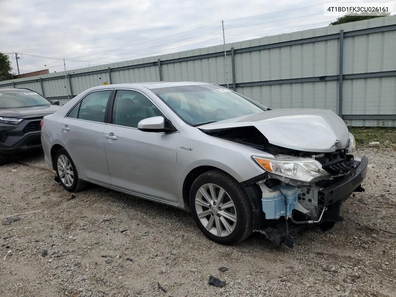 2012 Toyota Camry Hybrid VIN: 4T1BD1FK3CU026161 Lot: 73432774