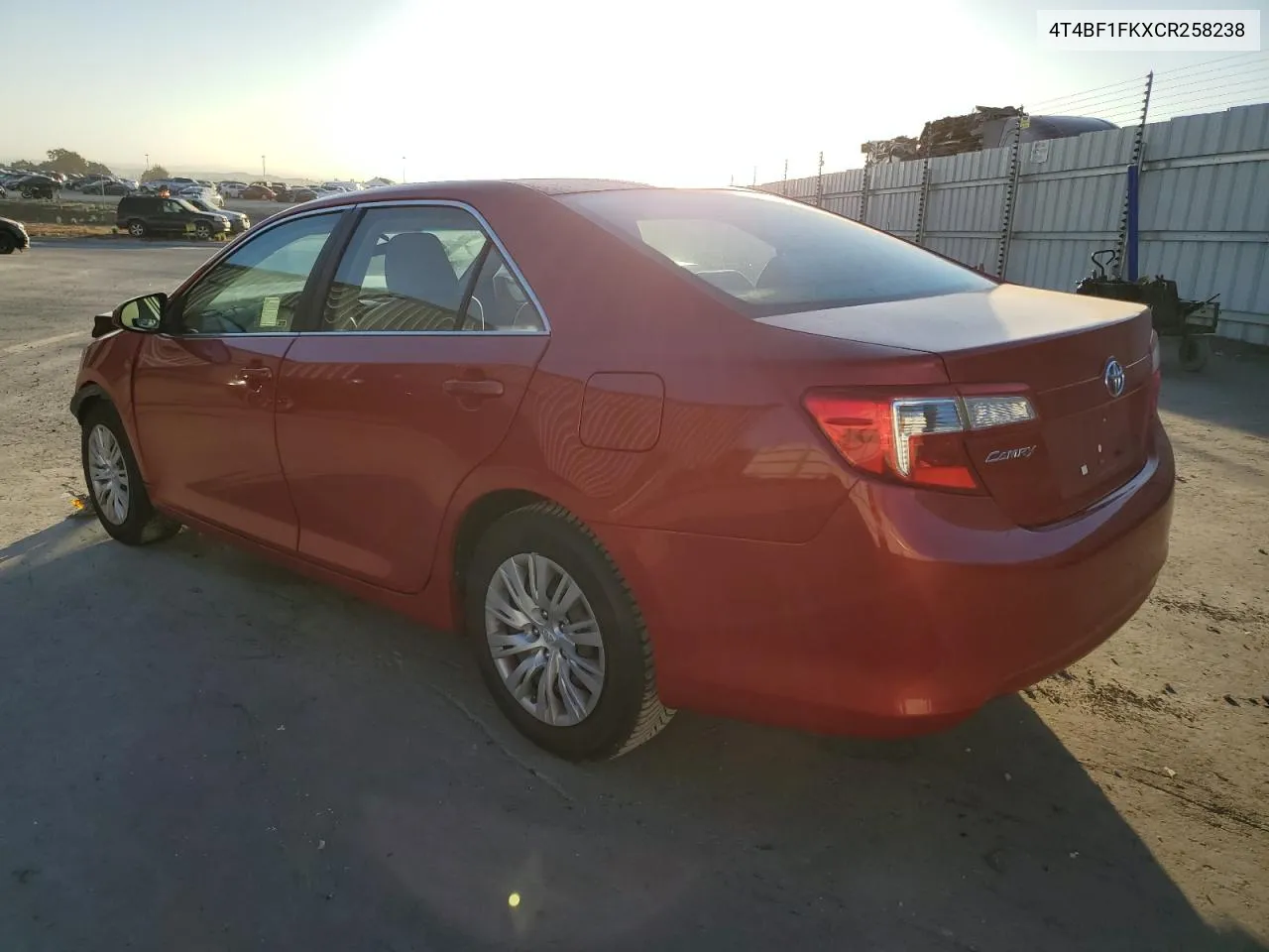 2012 Toyota Camry Base VIN: 4T4BF1FKXCR258238 Lot: 73433684