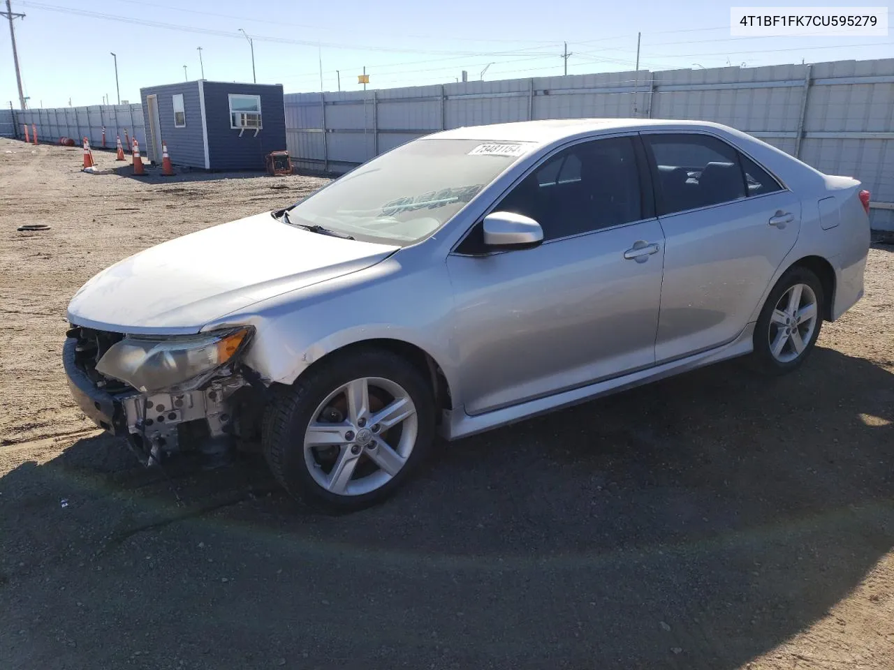 2012 Toyota Camry Base VIN: 4T1BF1FK7CU595279 Lot: 73481154