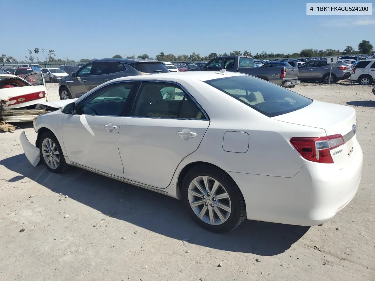 2012 Toyota Camry Se VIN: 4T1BK1FK4CU524200 Lot: 73512774