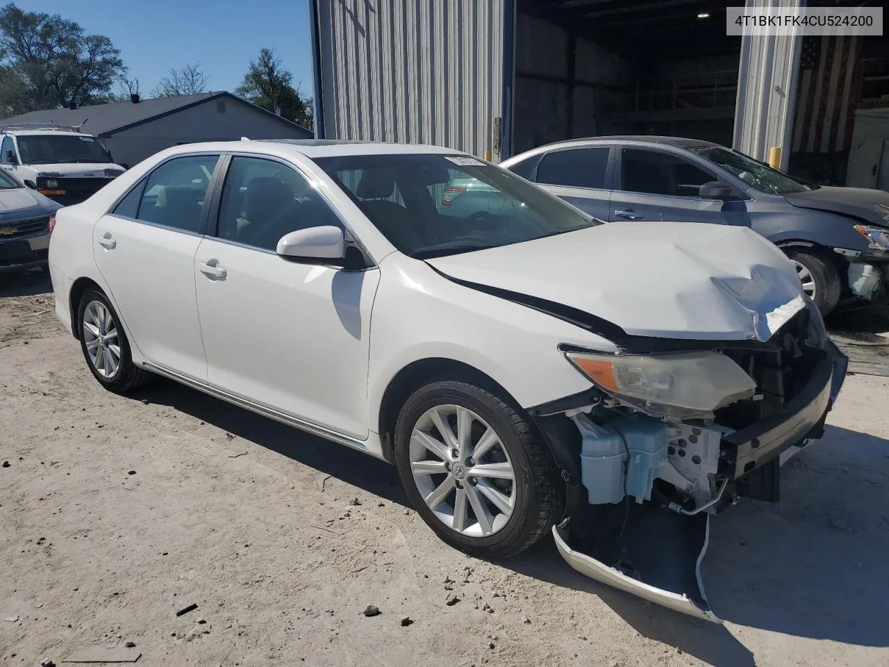 2012 Toyota Camry Se VIN: 4T1BK1FK4CU524200 Lot: 73512774