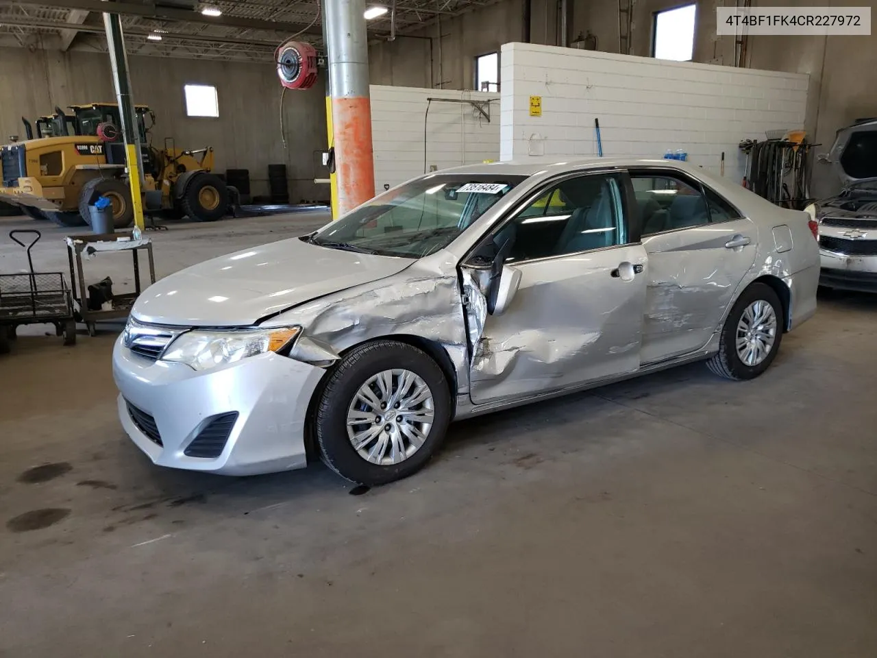 2012 Toyota Camry Base VIN: 4T4BF1FK4CR227972 Lot: 73516484