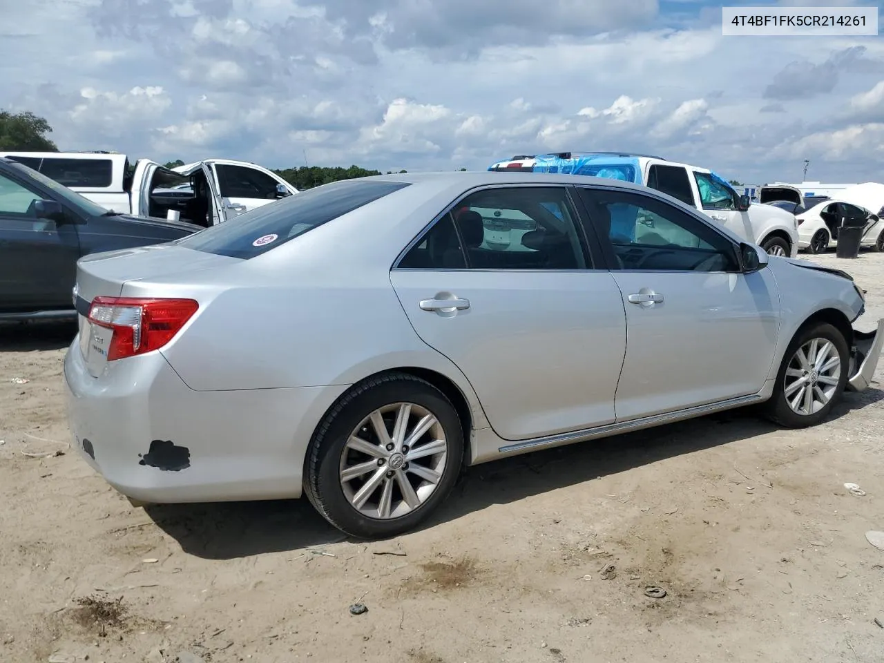 4T4BF1FK5CR214261 2012 Toyota Camry Base