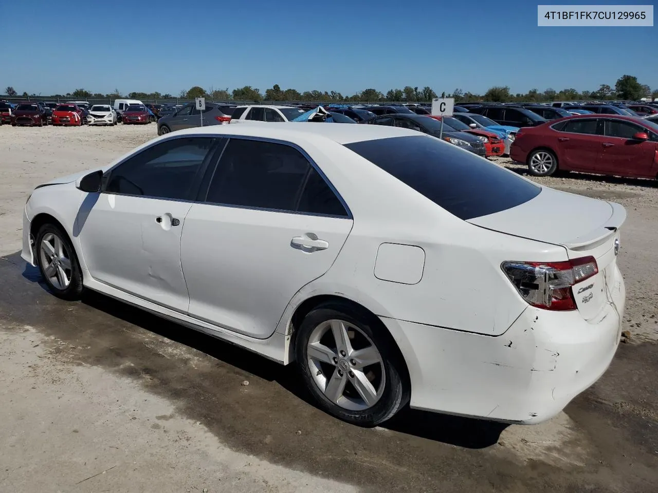 2012 Toyota Camry Base VIN: 4T1BF1FK7CU129965 Lot: 73602254