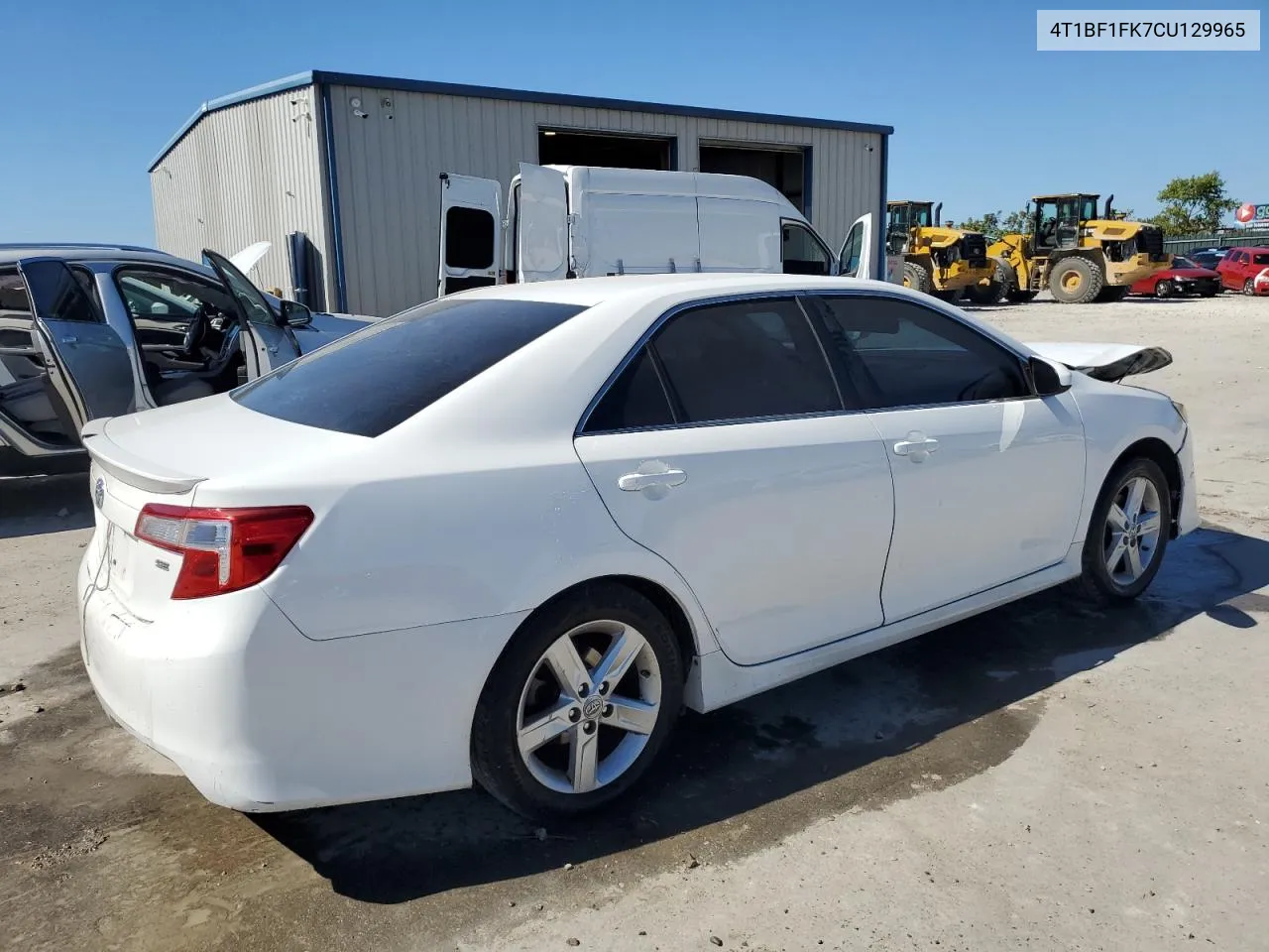 2012 Toyota Camry Base VIN: 4T1BF1FK7CU129965 Lot: 73602254