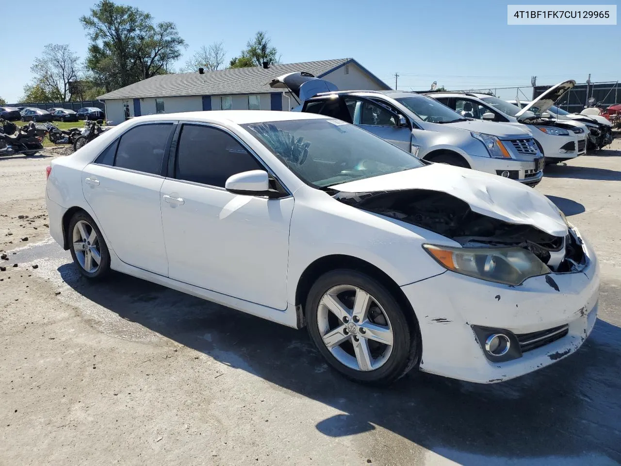 2012 Toyota Camry Base VIN: 4T1BF1FK7CU129965 Lot: 73602254