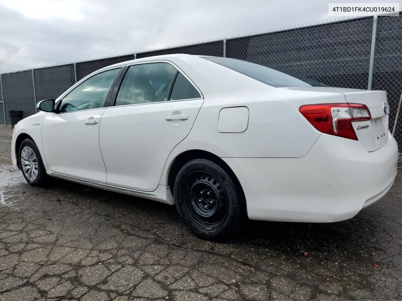 2012 Toyota Camry Hybrid VIN: 4T1BD1FK4CU019624 Lot: 73635424