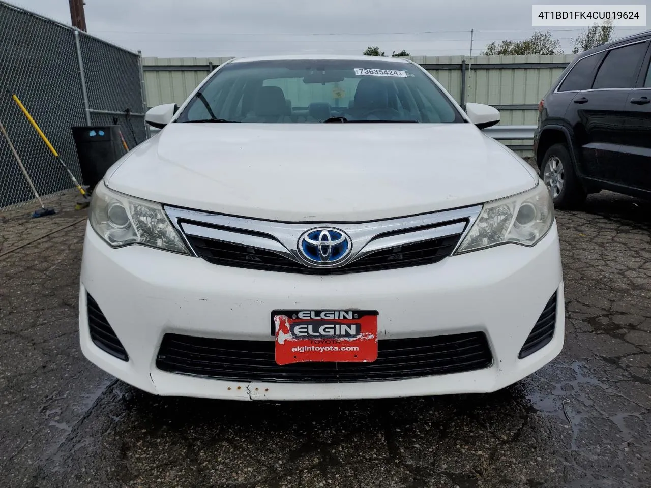 4T1BD1FK4CU019624 2012 Toyota Camry Hybrid