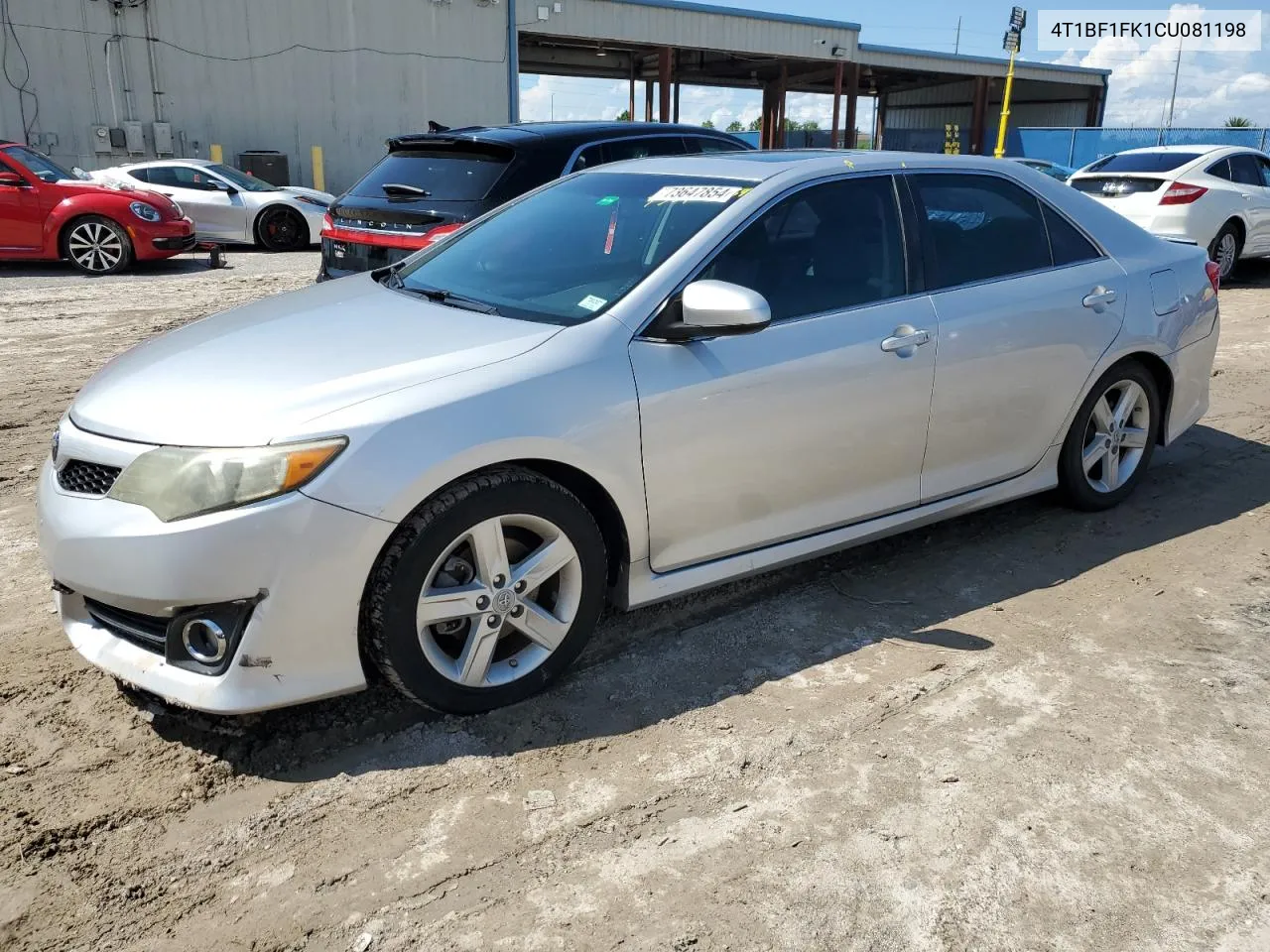 2012 Toyota Camry Base VIN: 4T1BF1FK1CU081198 Lot: 73647854