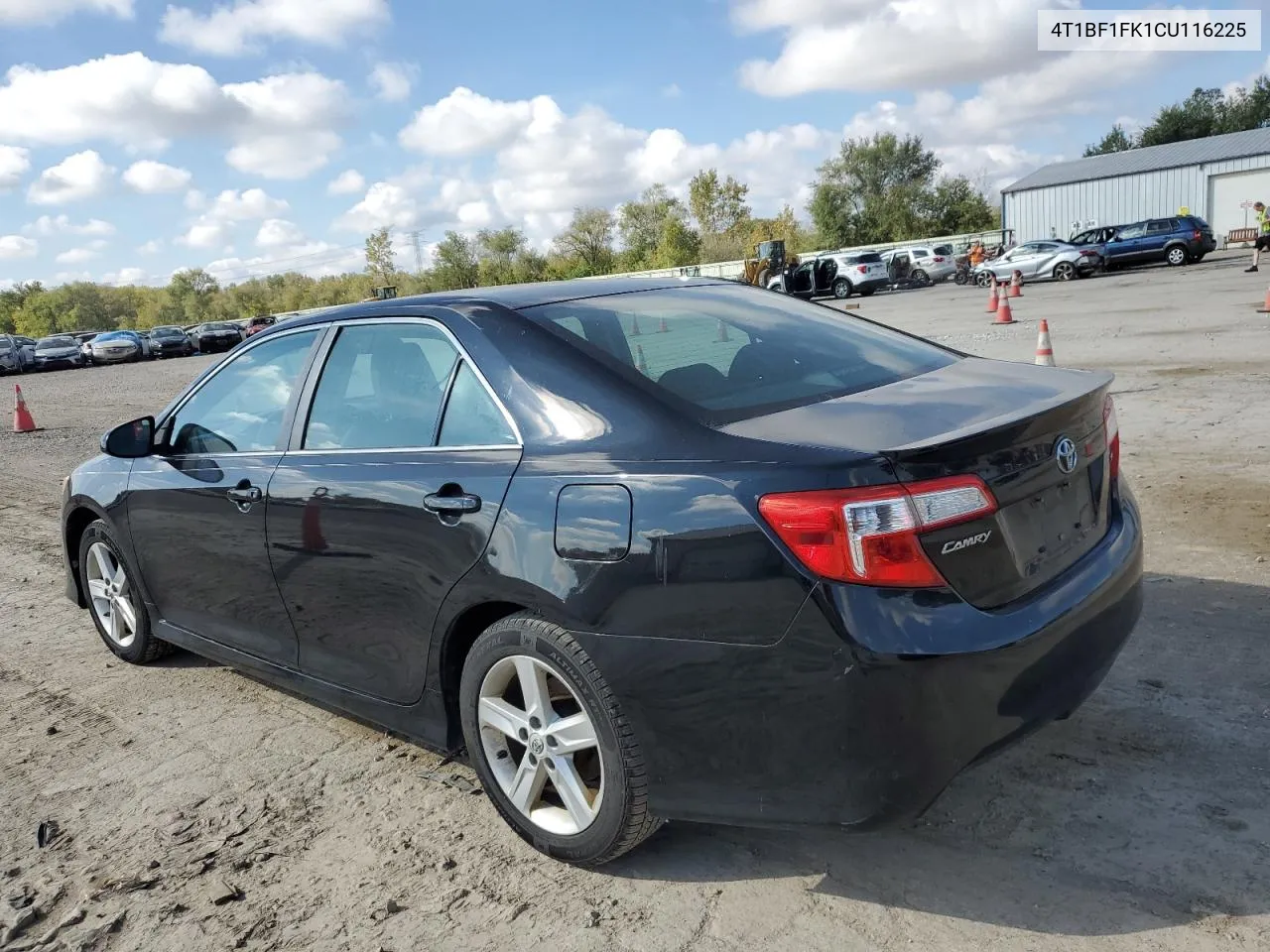 2012 Toyota Camry Base VIN: 4T1BF1FK1CU116225 Lot: 73650594