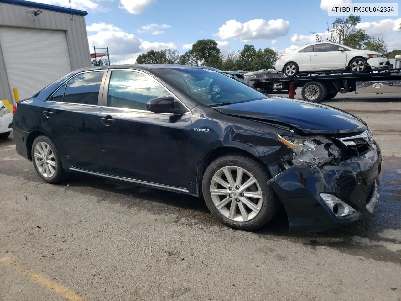 2012 Toyota Camry Hybrid VIN: 4T1BD1FK6CU042354 Lot: 73667484