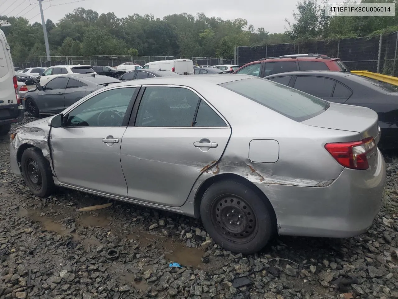 2012 Toyota Camry Base VIN: 4T1BF1FK8CU006014 Lot: 73688404