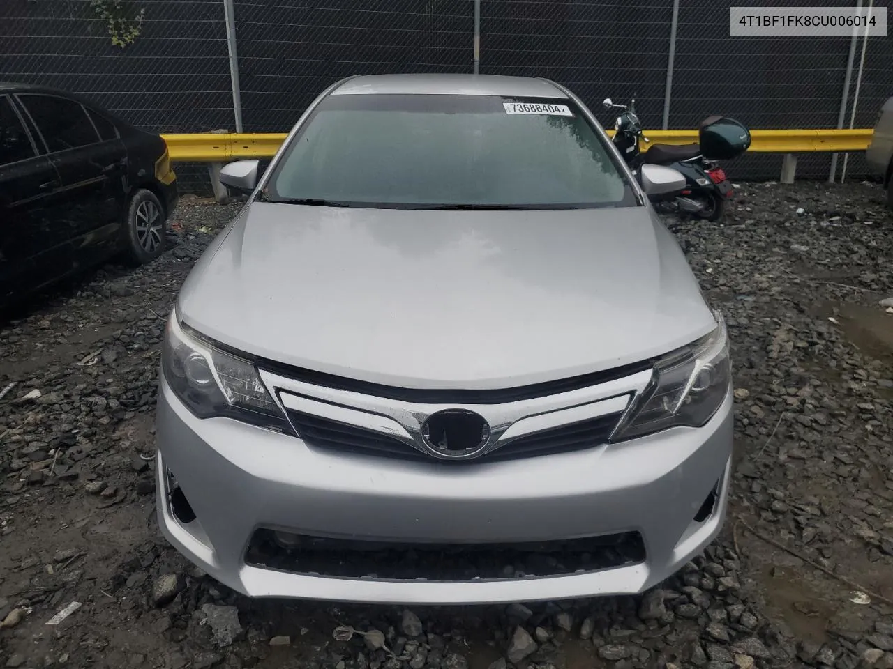 2012 Toyota Camry Base VIN: 4T1BF1FK8CU006014 Lot: 73688404