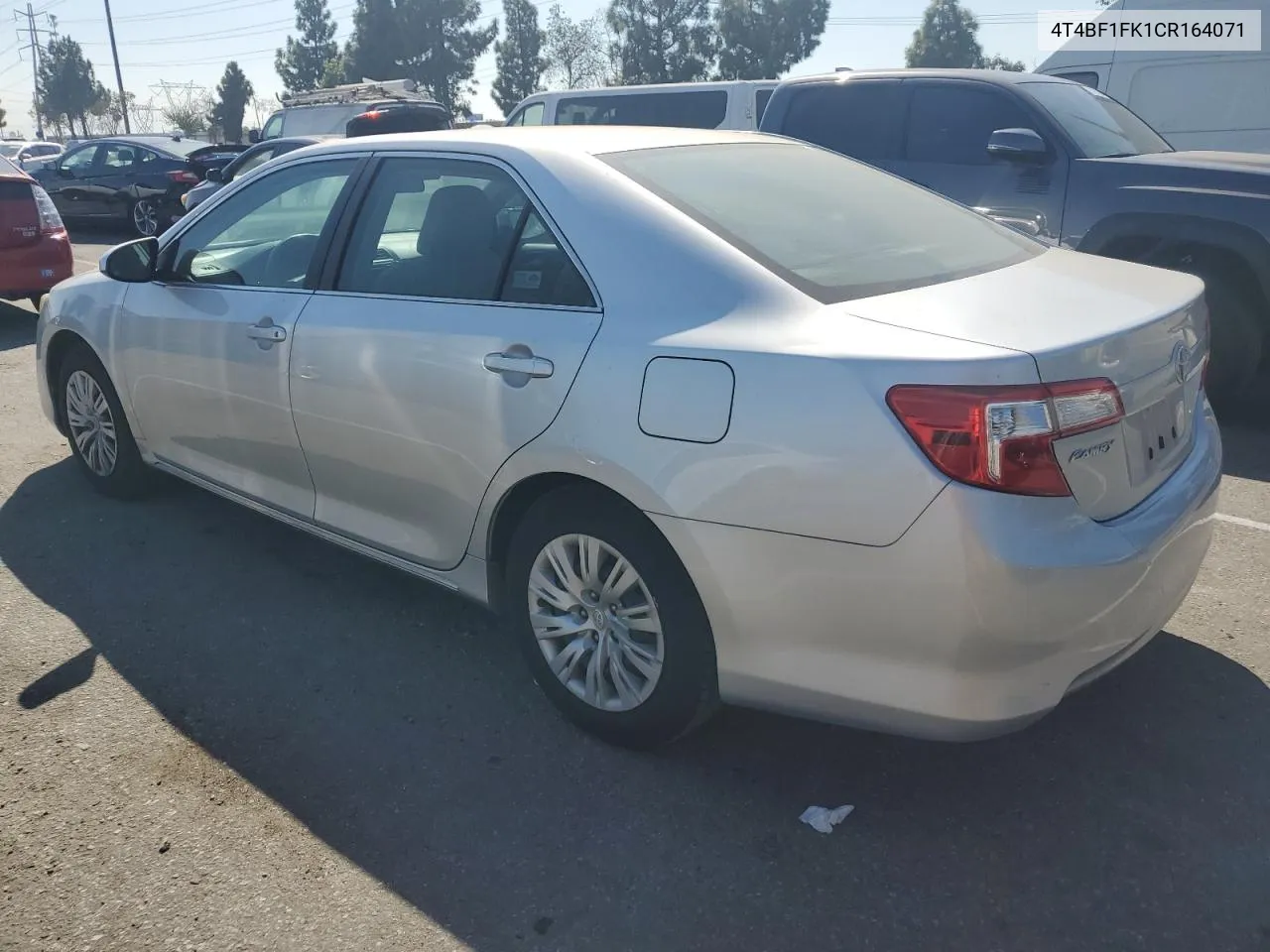 2012 Toyota Camry Base VIN: 4T4BF1FK1CR164071 Lot: 73742594