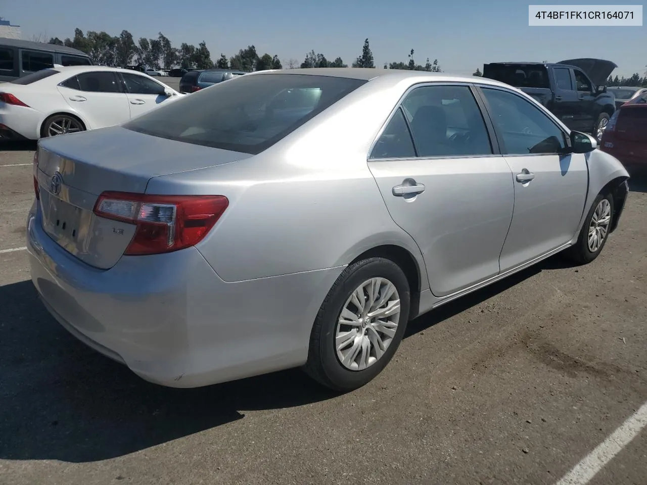 4T4BF1FK1CR164071 2012 Toyota Camry Base