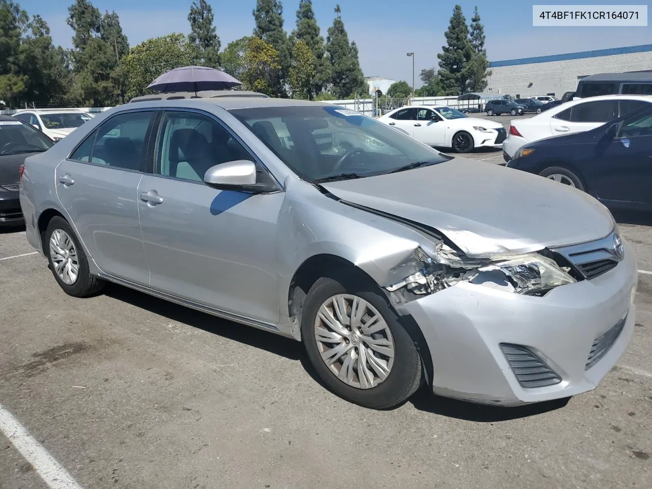 4T4BF1FK1CR164071 2012 Toyota Camry Base