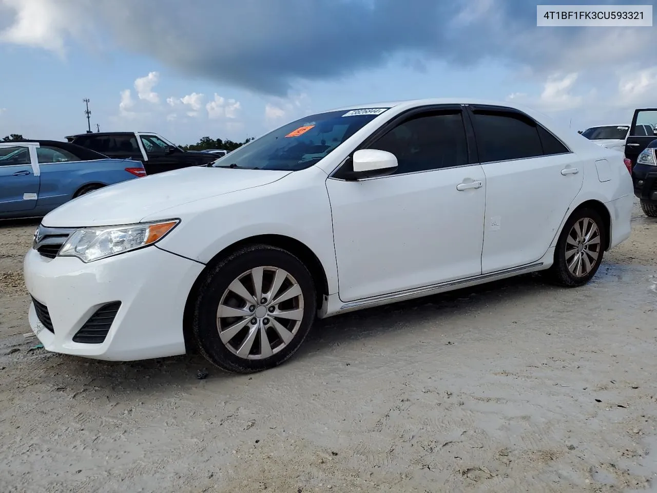 2012 Toyota Camry Base VIN: 4T1BF1FK3CU593321 Lot: 73826844