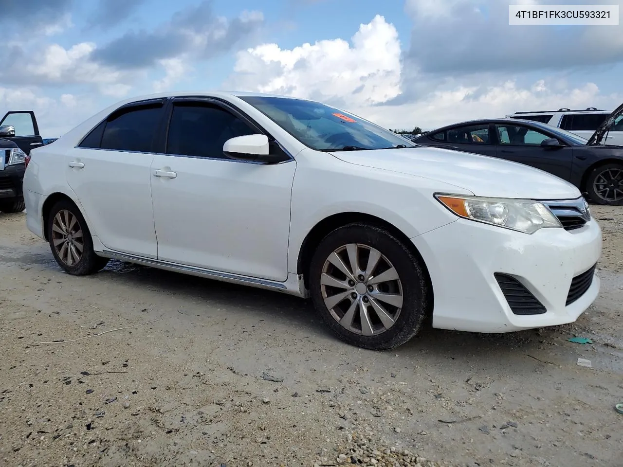 2012 Toyota Camry Base VIN: 4T1BF1FK3CU593321 Lot: 73826844