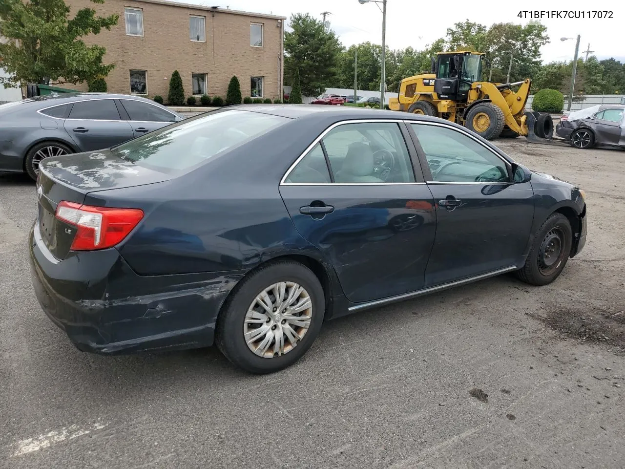 2012 Toyota Camry Base VIN: 4T1BF1FK7CU117072 Lot: 73847174