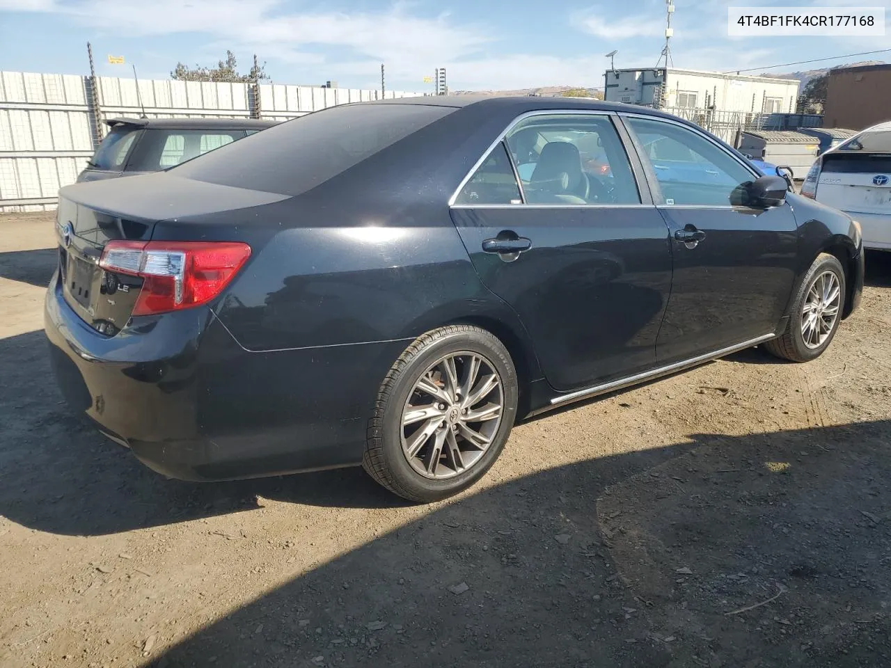 2012 Toyota Camry Base VIN: 4T4BF1FK4CR177168 Lot: 74031134