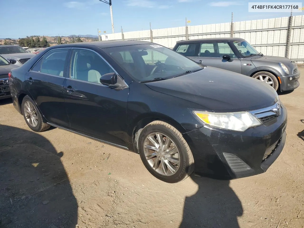 2012 Toyota Camry Base VIN: 4T4BF1FK4CR177168 Lot: 74031134