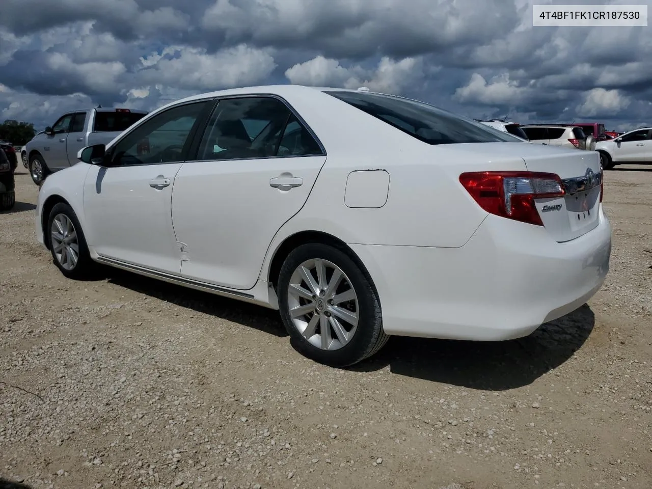 2012 Toyota Camry Base VIN: 4T4BF1FK1CR187530 Lot: 74057274