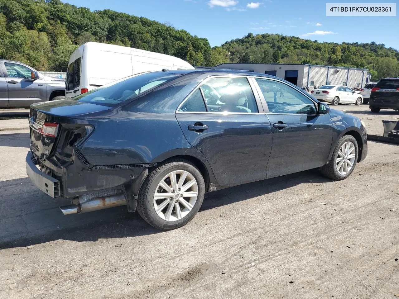 2012 Toyota Camry Hybrid VIN: 4T1BD1FK7CU023361 Lot: 74202084