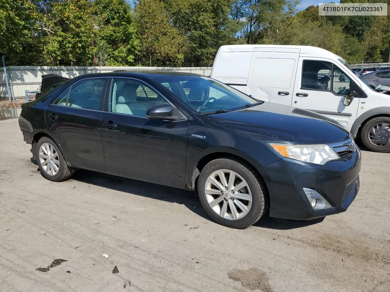 2012 Toyota Camry Hybrid VIN: 4T1BD1FK7CU023361 Lot: 74202084