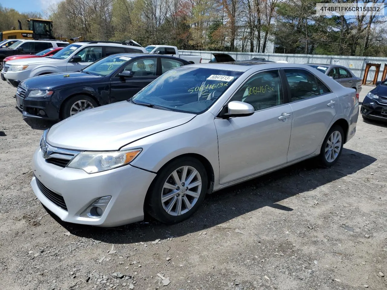 2012 Toyota Camry Base VIN: 4T4BF1FK6CR158332 Lot: 74214684