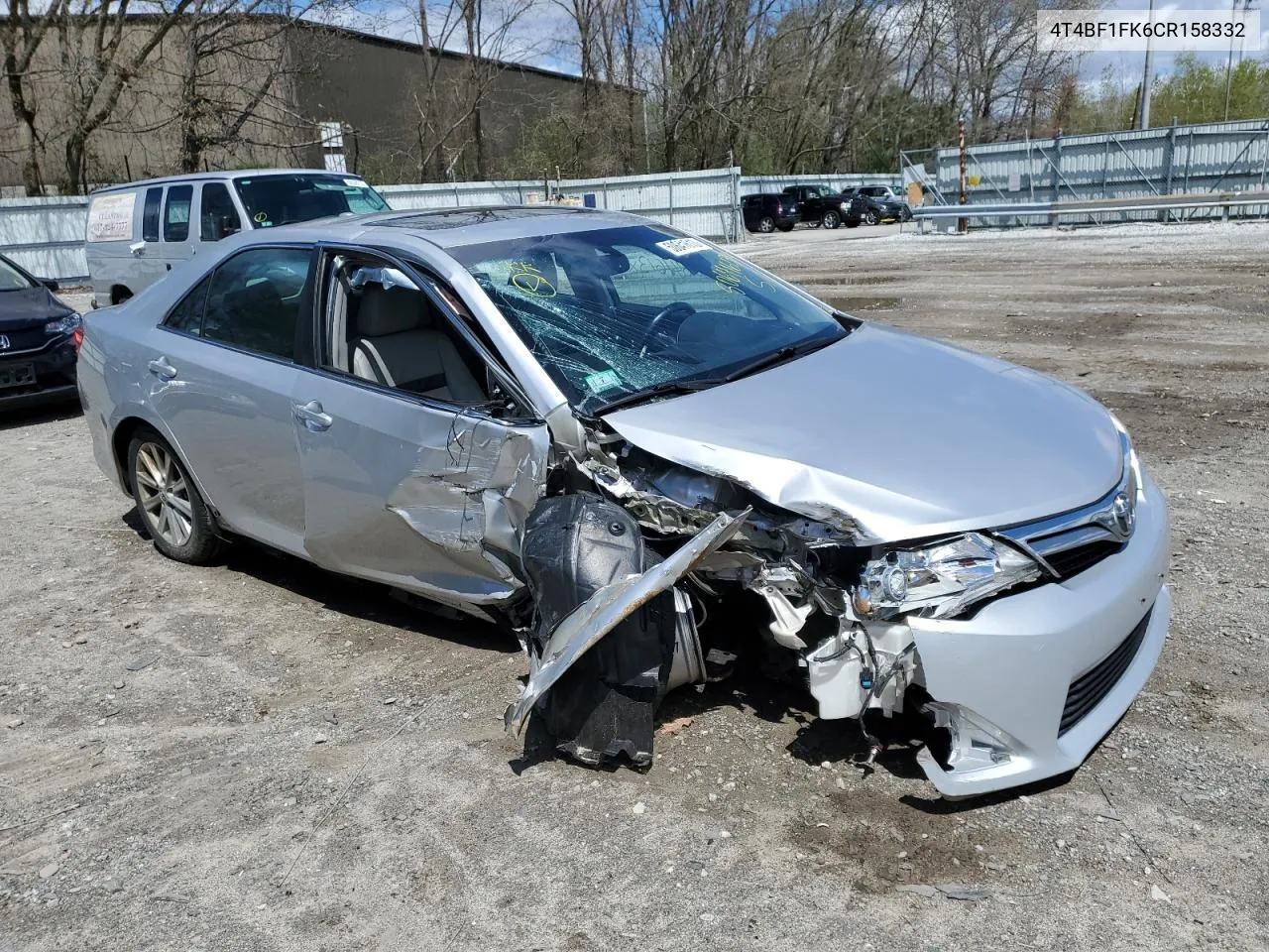 2012 Toyota Camry Base VIN: 4T4BF1FK6CR158332 Lot: 74214684