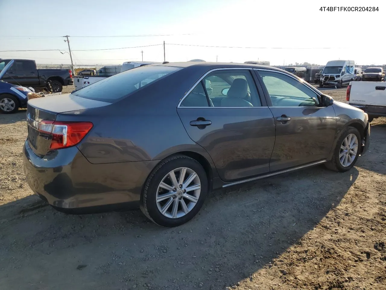 4T4BF1FK0CR204284 2012 Toyota Camry Base