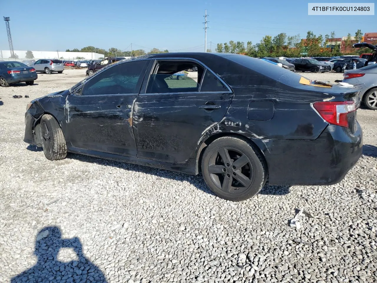 2012 Toyota Camry Base VIN: 4T1BF1FK0CU124803 Lot: 74562974